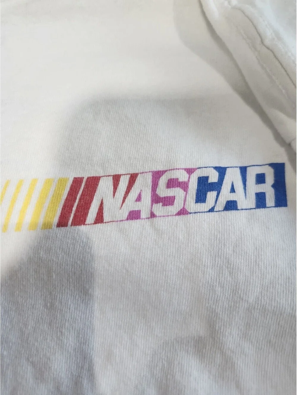 Bank Of America Nascar T-shirt Racing Colorful 2 side Gildan XL